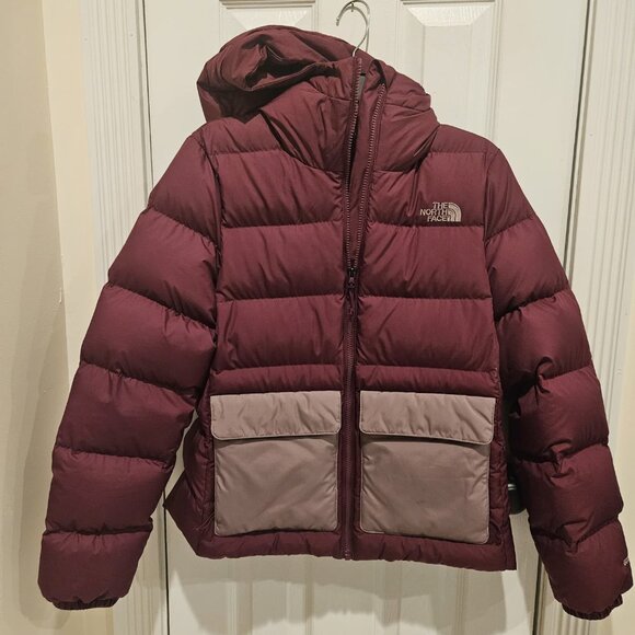 The North Face Women’s Gotham-600 Hooded Jacket Boysenberry/Fawn Medium - Picture 1 of 7